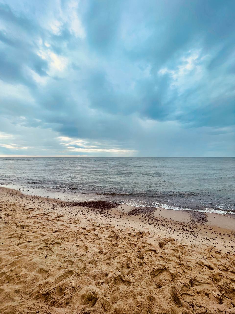 Балтийское море на закате